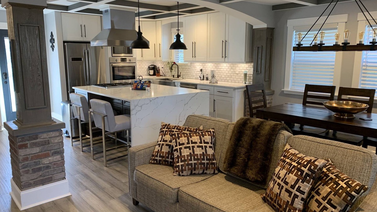 Atlanta House | Château Marchand Custom Home West Midtown Westside Station 1 Mile From Top Golf
