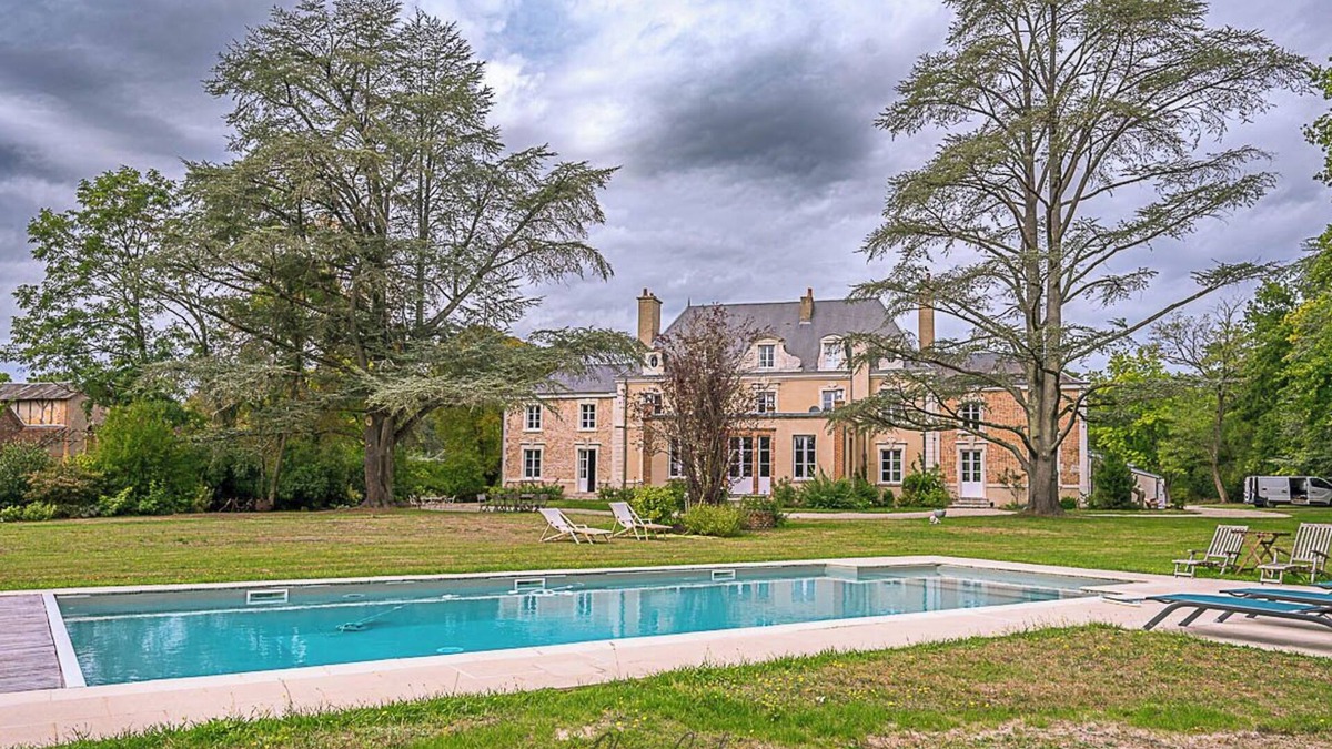 Ligny-le-Ribault House | Chateau XVIII Pool Tennis Billiards. 90' from Paris