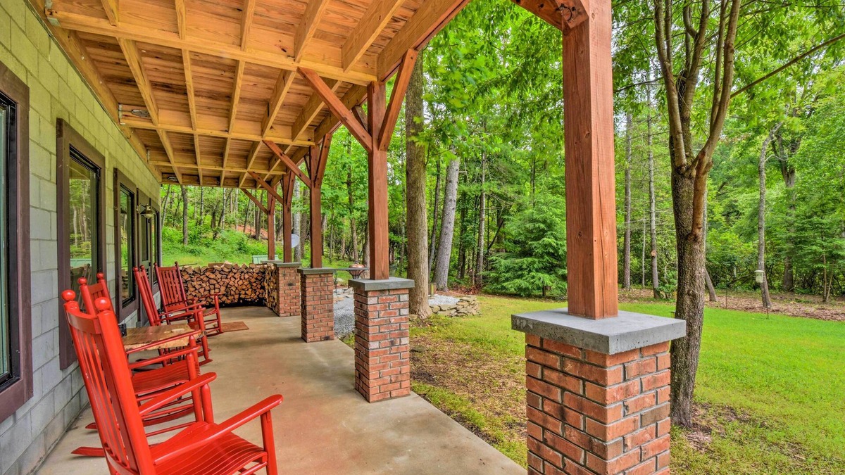 Mountain Rest Cabin | Chauga River Cabin: Pets Welcome!