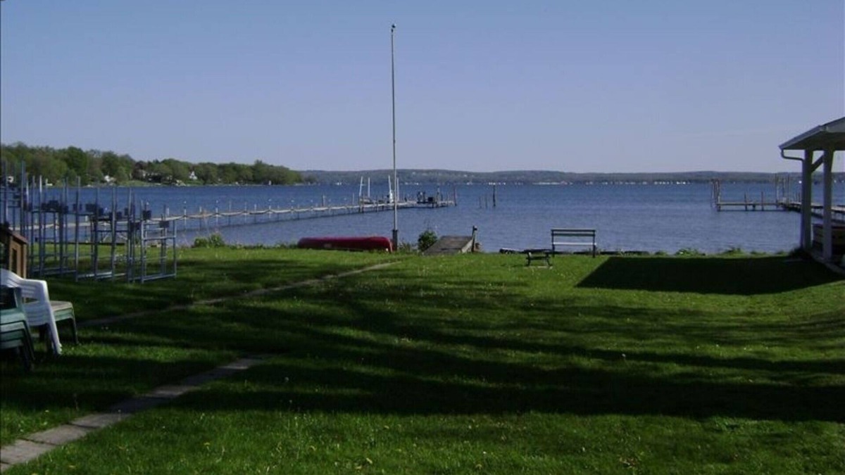 Bemus Point Cottage | Chautauqua Lakefront Cottage with Boat Dock