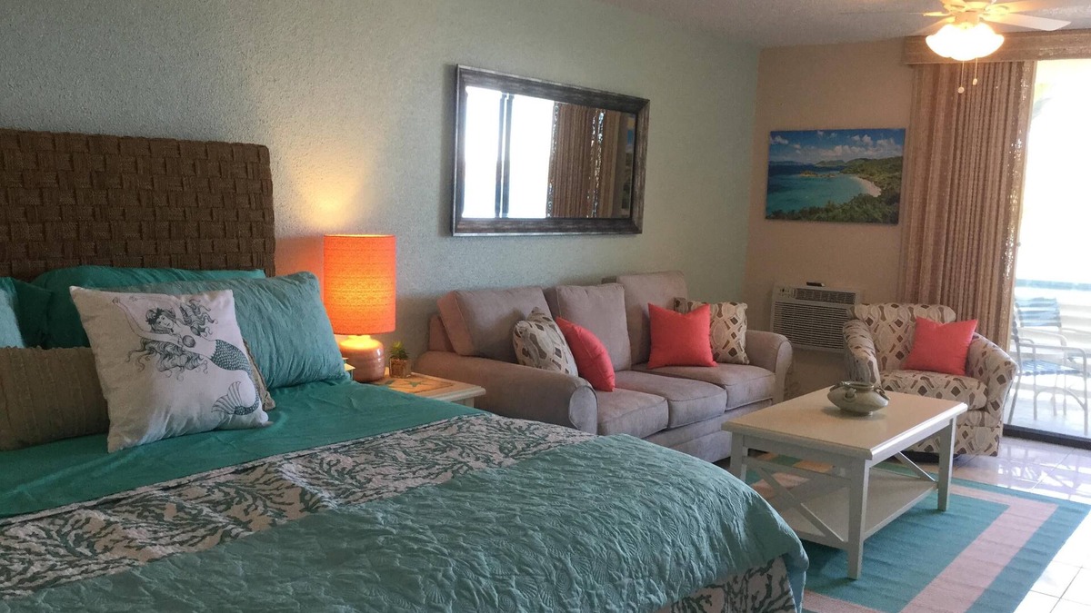 Bolongo Bay Apartment | CHECK OUT THE VIEW! Fantastic Affordable Oceanfront Studio - Listen to the Waves