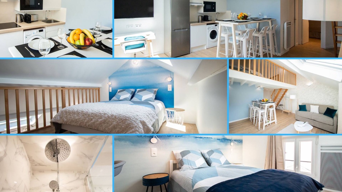La Ferte-sous-Jouarre Apartment | ★ Checkin Auto ★ CENTRE-VILLE ★ANTARCTIQUE