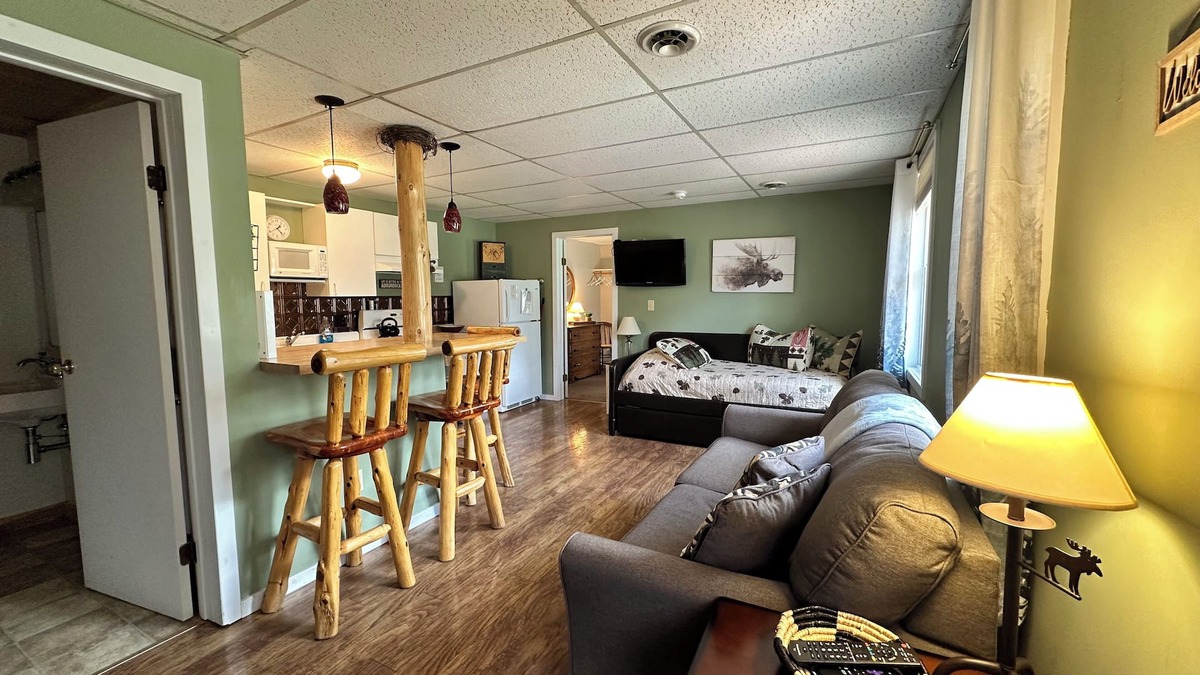 Old Forge Cottage | Cheerful 1-Bedroom with king size bed. Close to everything!