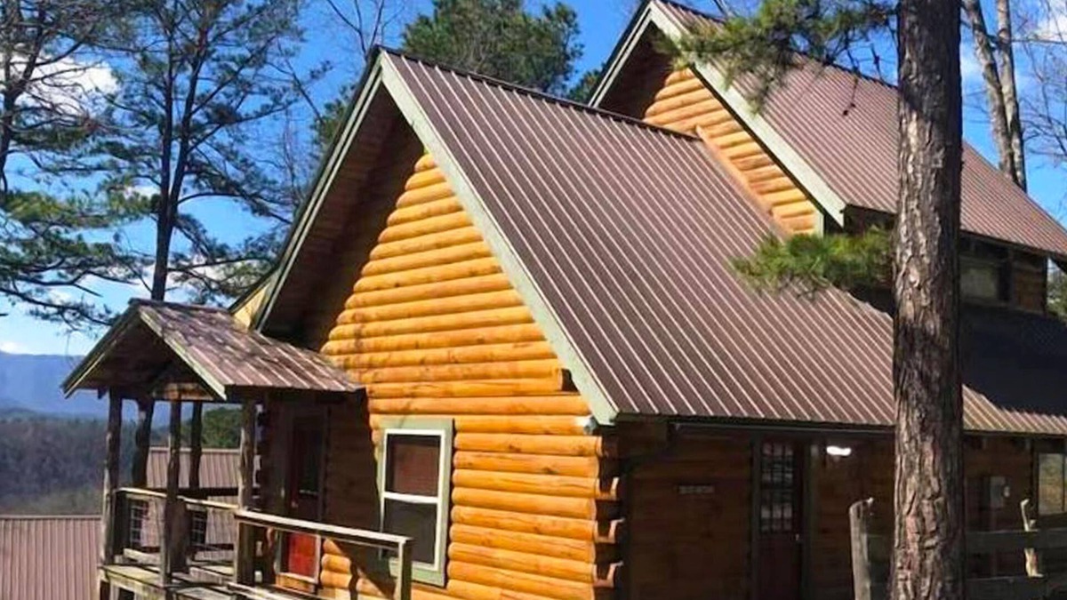 Townsend Cabin | Chelle's Sanctuary: Pet Friendly, Free Attraction Tickets, Hot Tub, Fire Pit, & Great Views