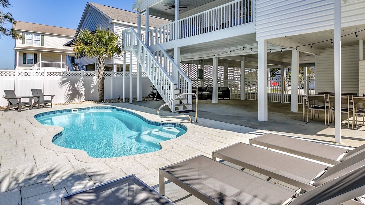 Cherry Grove Beach House | Cherry Grove/North Myrtle Beach Luxury Vacation Home, Private Pool, Pet Friendly