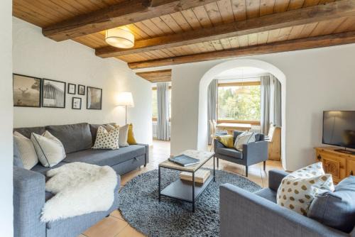 La Punt-Chamues-ch Apartment | Chesa-strimer - Veranda