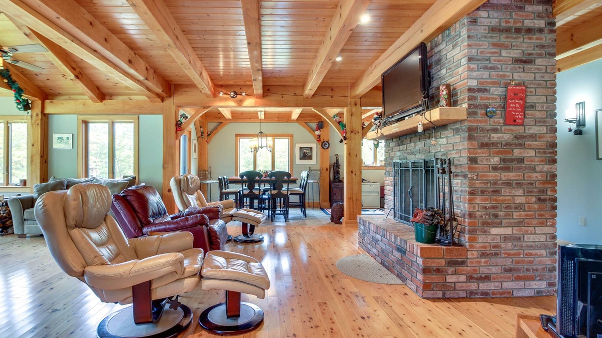 Chester House | Chester Home w/Views ~ 10 Mi to Okemo Mtn Resort!