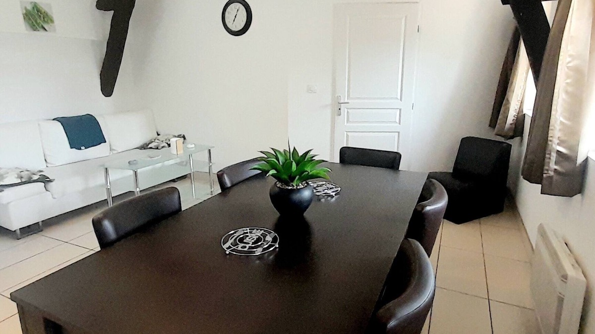 Azay-le-Rideau Apartment | Chez Benjamin -> 5-person apartment in Azay le Rideau