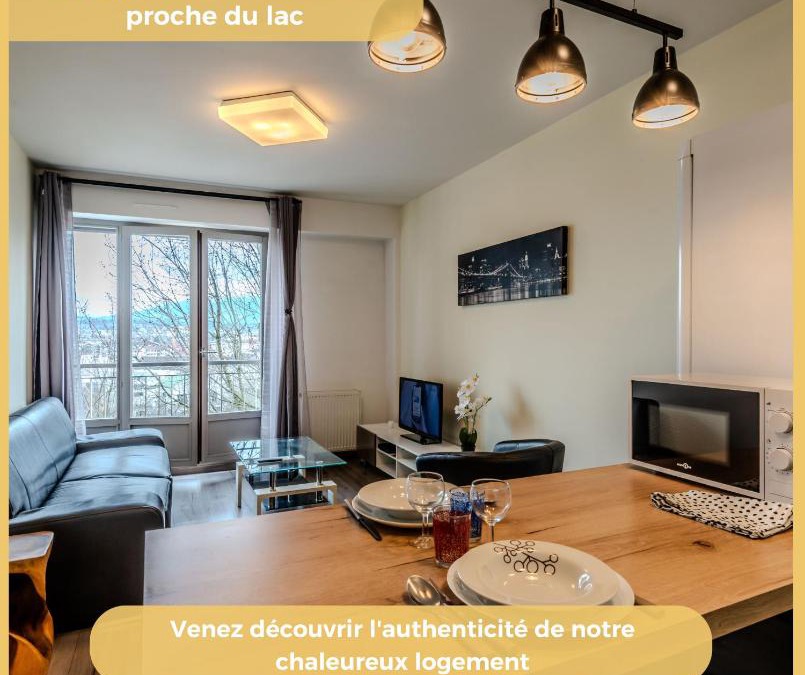 Cran-Gevrier Apartment | Chez Dams I T2 I Annecy