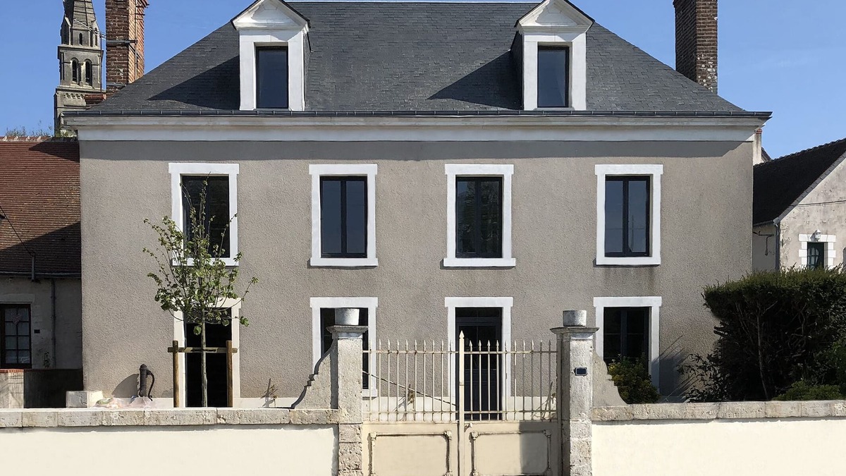 Cande-sur-Beuvron House | CHEZ LULU, town house overlooking the Beuvron