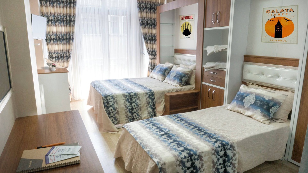 Aksaray Hotel | Chic 1-bedroom hotel with WiFi, AC in enchanting Istanbul