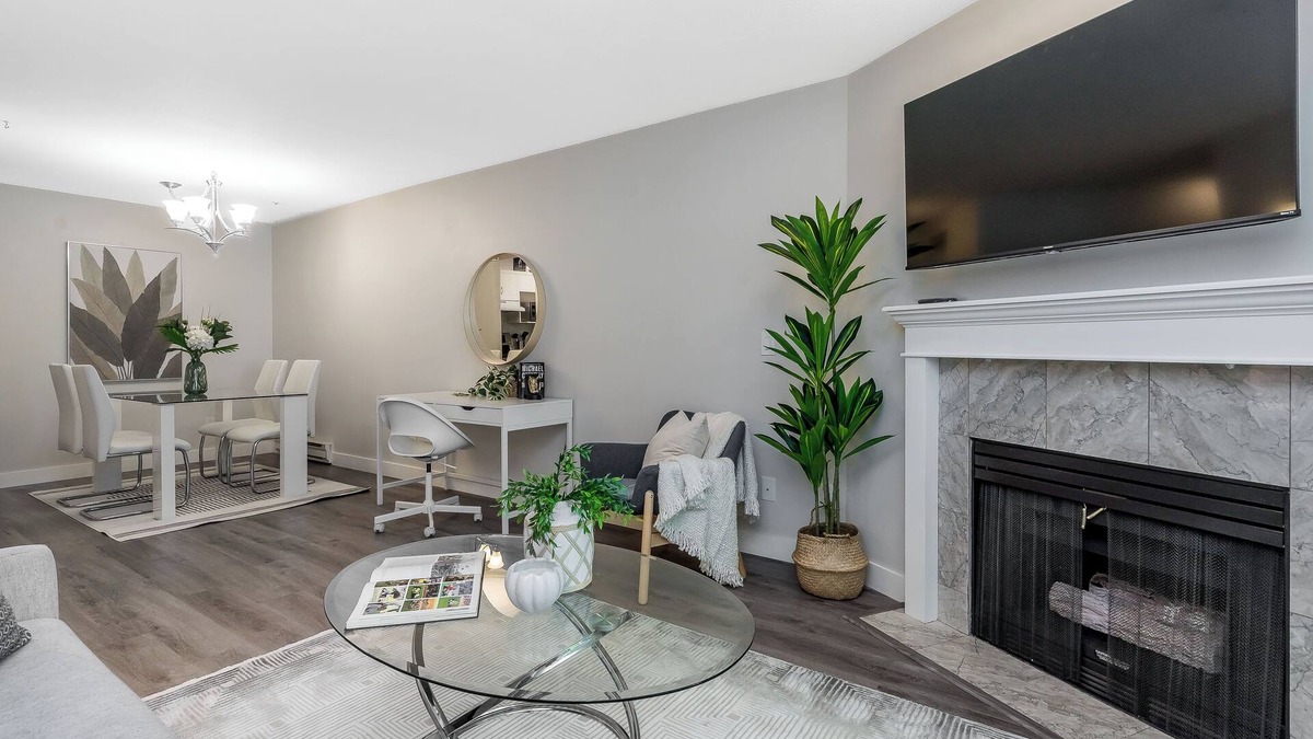Abbotsford Condo | Chic 2BR Getaway, Excellent Location + Parking