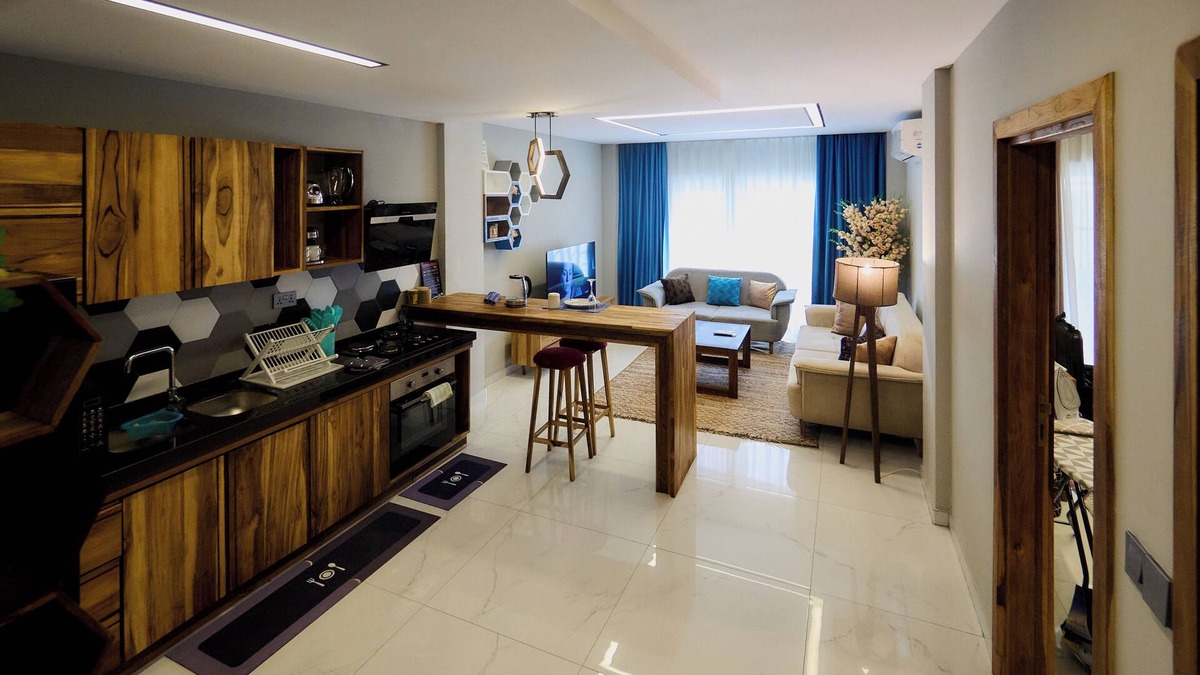 Oyster Bay House | Chic apartment with WiFi, AC, fitness room in amazing Masaki
