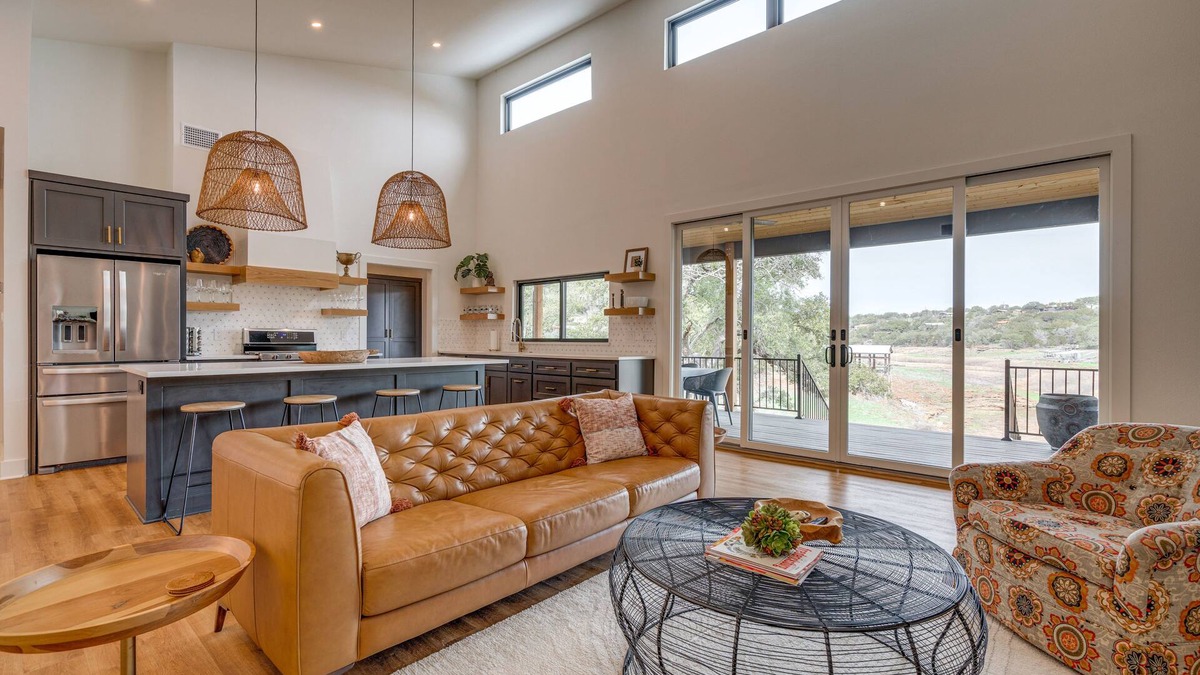 Council Creek South House | Chic Burnet Home on Lake Buchanan w/2 Fireplaces!
