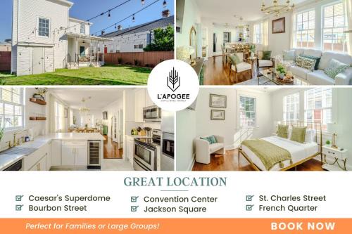 Touro House | Chic & Central - Renovated Gem with Gated Parking