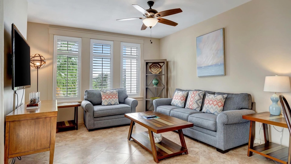 Villa Lago Condo | "Chic Coastal Vibes: 1BR | 1BA, Stylish Interiors" at Sandestin Golf and Beach Resort!