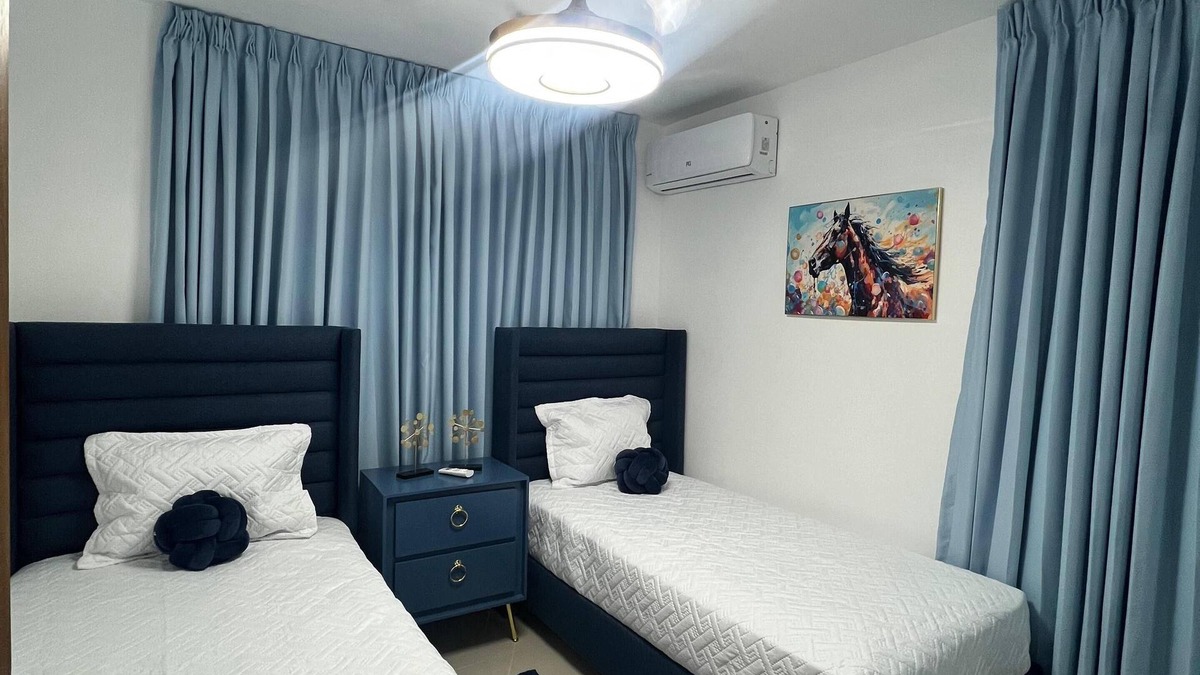 Llanos de Gurabo I Apartment | Chic Urban Retreat Pool Gym Free Parking Playground