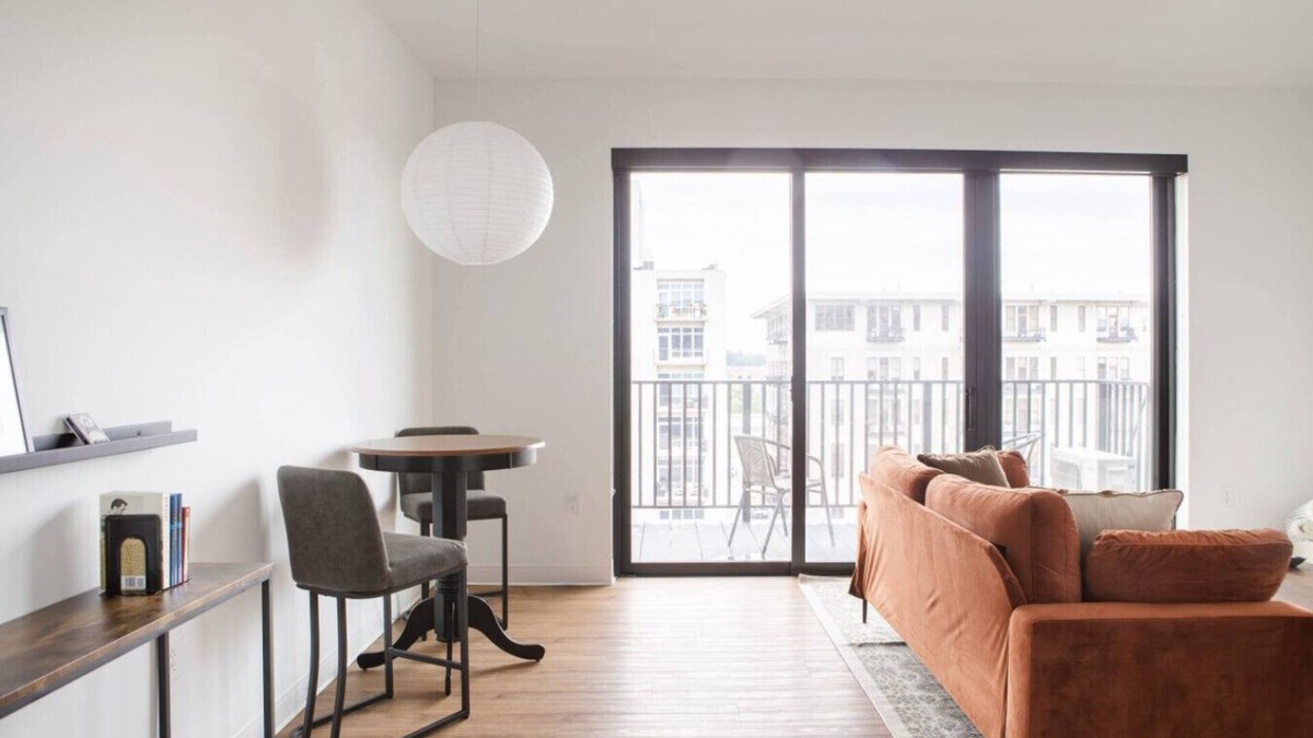 Yankee Hill Apartment | Chic East Side 1BR Apt with Balcony, Pool, and Gym