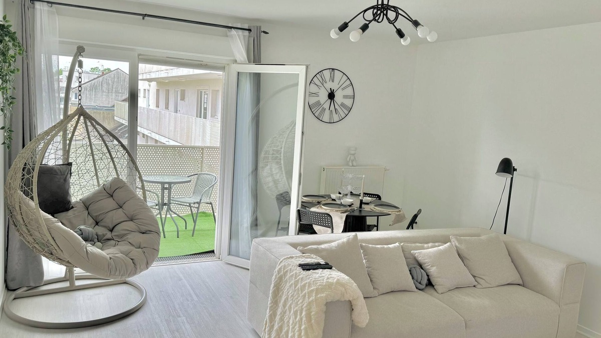 Center Apartment | Chic et Cosy Appartement Épuré - T3