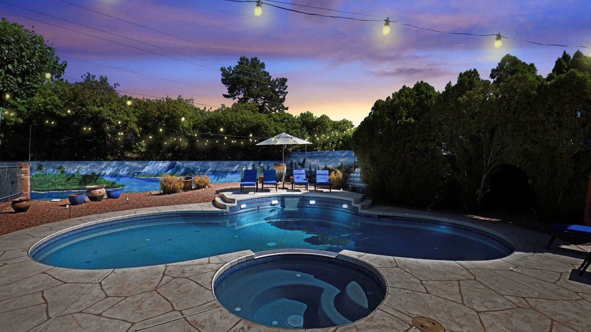 Phoenix House | Chic Getaway: Sparkling Pool, Outdoor Oasis, Game Room Fun, & Abundant Amenities