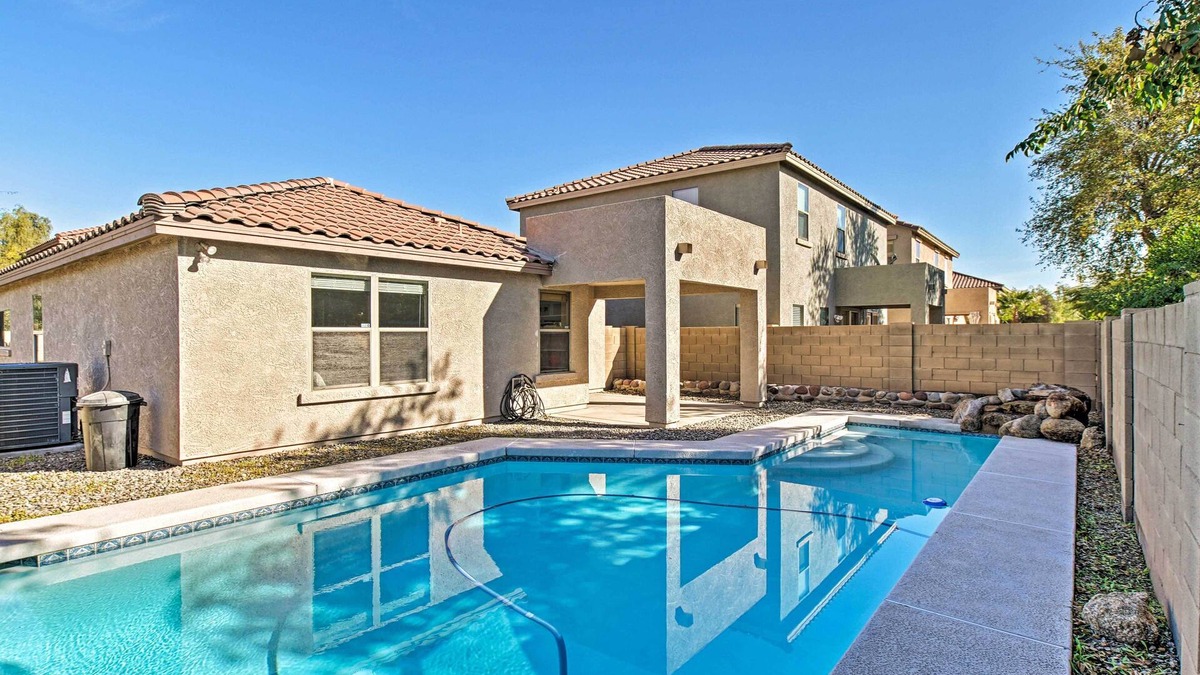 Sheely Farms House | Chic Home w/Patio & Pool - 12 Mi to Dtwn Phoenix!