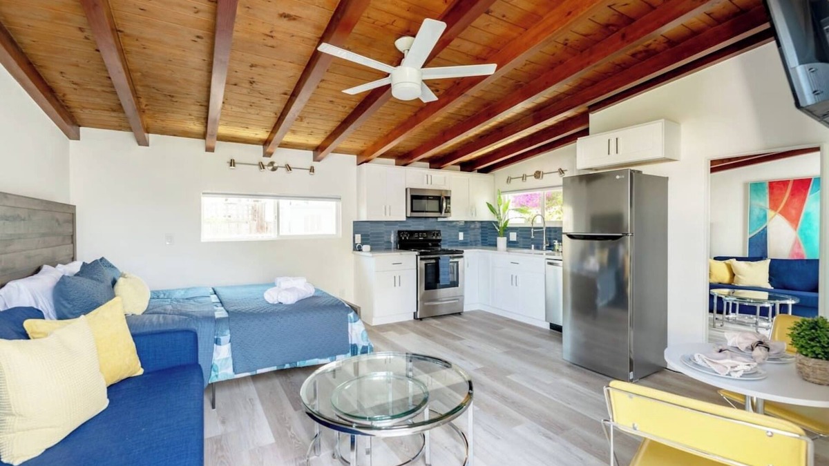 Normal Heights Condo | Chic Studio Suite, Serene Backyard in Heart of SD
