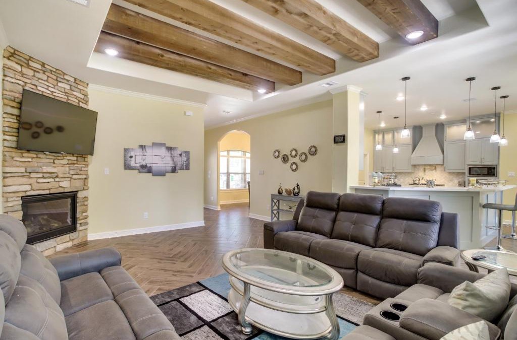 Tomball House | Chic Texas Abode with Patio and Fenced-In Yard!