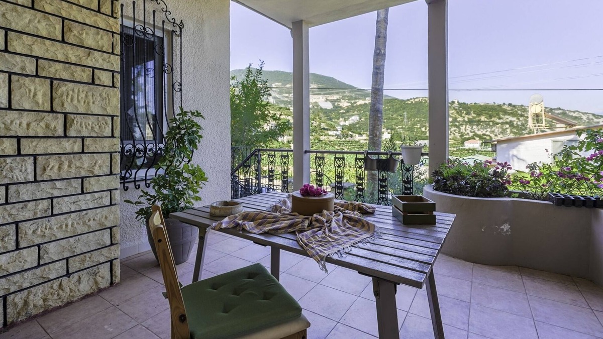 Alanya Apartment | Chic Villa w a Fireplace, Pool, Terrace in Alanya