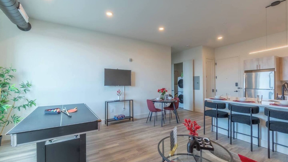 East Orange Apartment | Chill & Book Now! 2BR Apt w/Parking + Sleeps 12