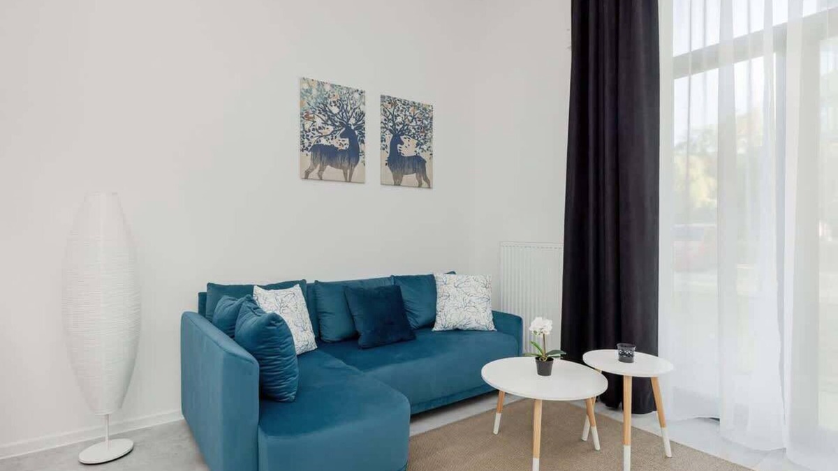 West Pomeranian Voivodeship Apartment | Chmielewskiego 24 | Contemporary Studio | WiFi