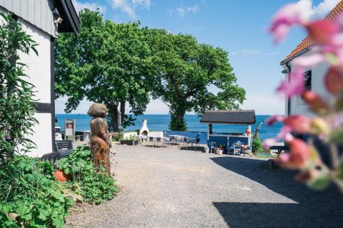 Gudhjem Apartment | Christiansø unsere Ferienwohnung mit Seeterrasse