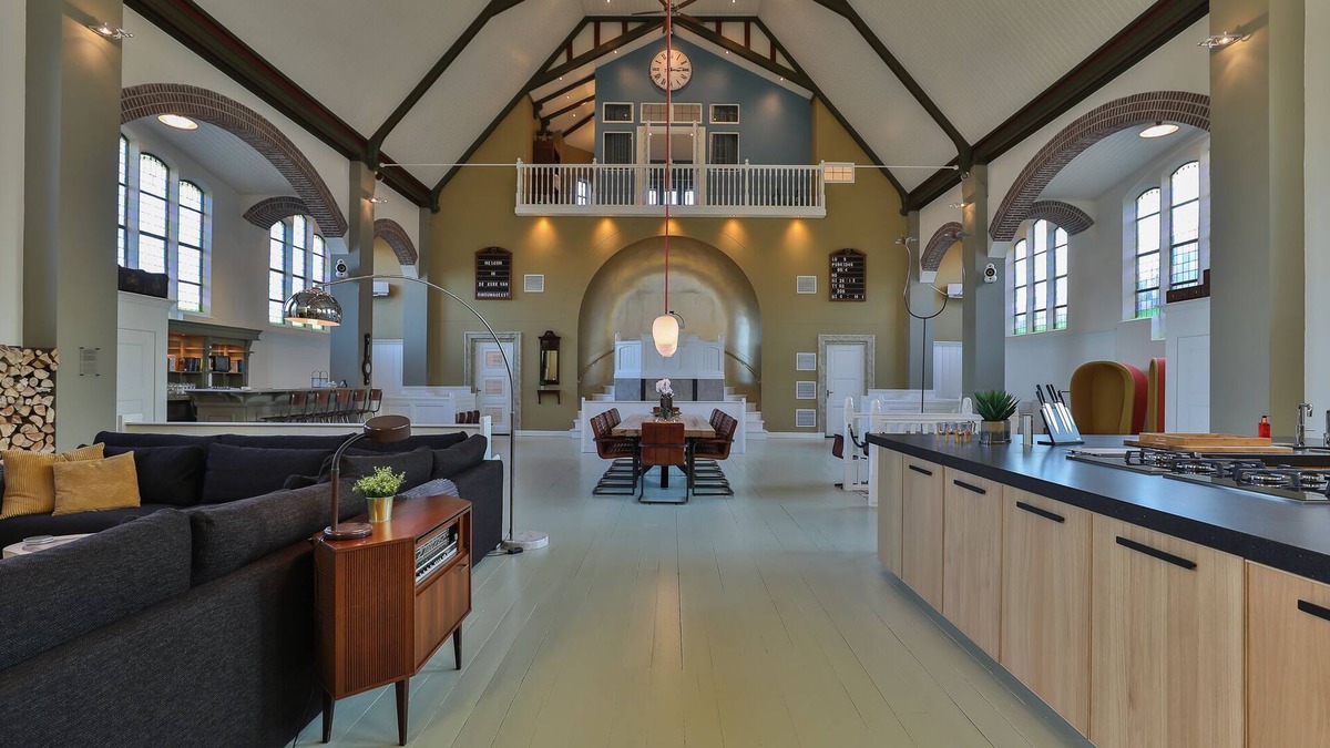 Rinsumageest Villa | Church conversion for a unique stay and experience: 5 bedrooms and 5 bathrooms