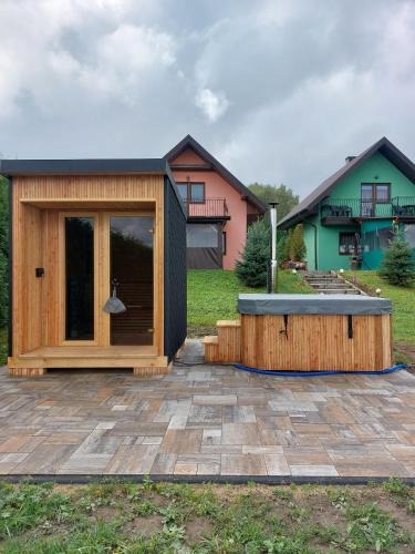 Lesko Cabin | Cichy Zakątek - Sauna Jacuzzi SPA RELAX SOLINA BIESZCZADY