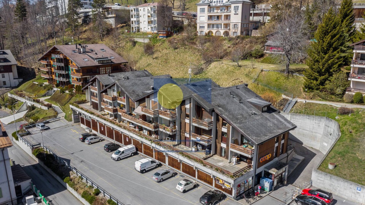 Leysin Apartment | Cime de l'Est A6 Apartment with 2 1/2 rooms, about 46m2 in a small apartment house, chalet style, si