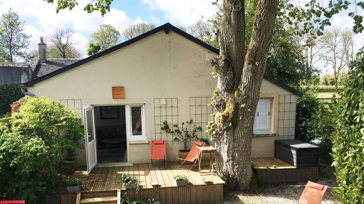Sainte-Honorine-des-Pertes House | Circuit landing Chasse Spleen, house 4 pers + garden at the bottom of the property