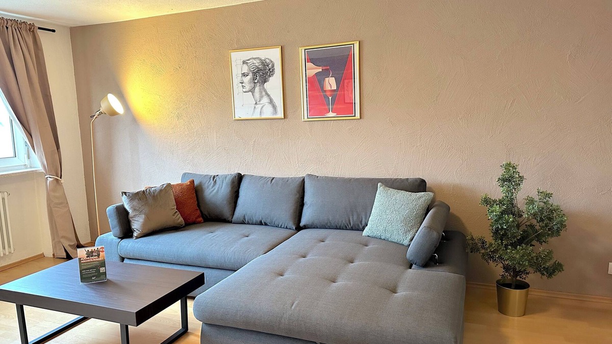 Kempten Apartment | City Apartment | View & WIFI