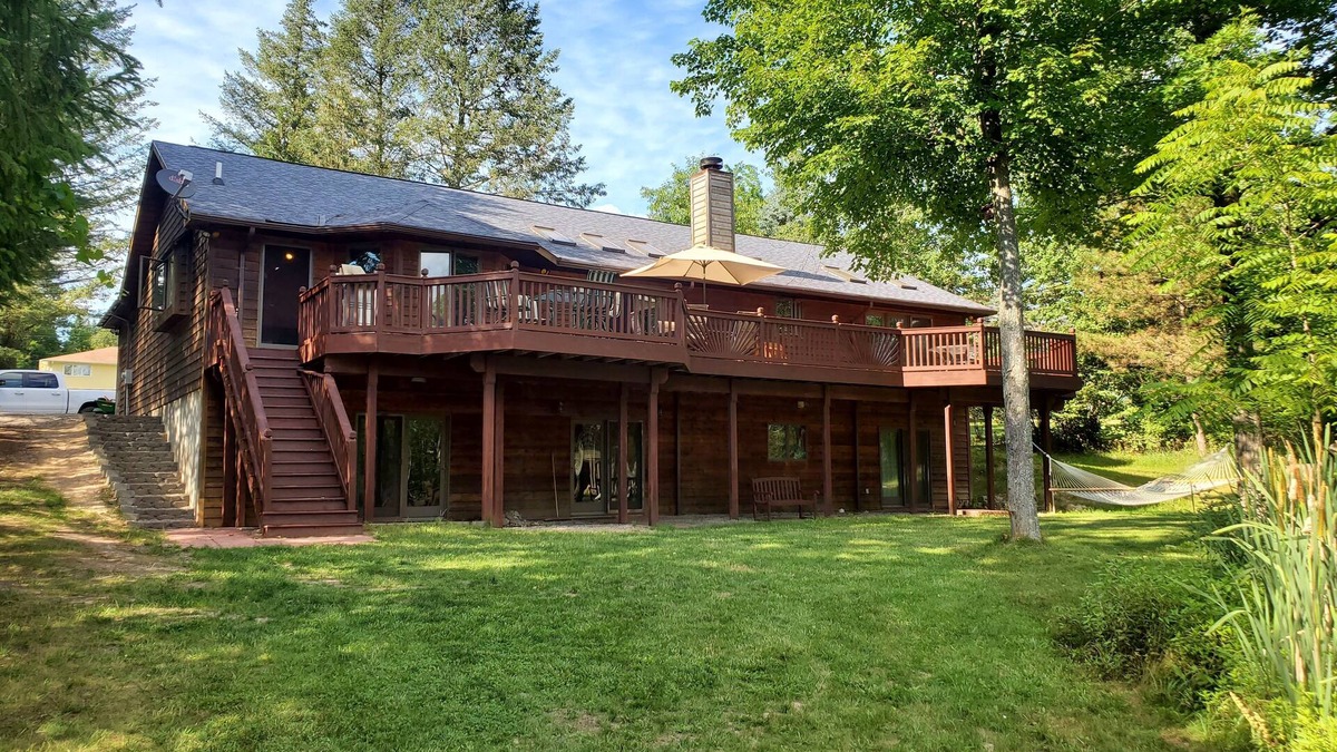 Bellaire House | Clam Lake Waterfront -sl. 13 - Fast ride to Torch.
