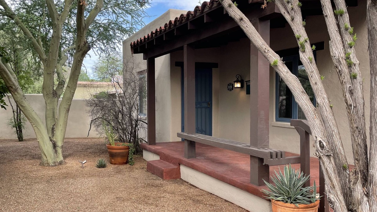 Palo Verde House | Classic 1937 Tucson Adobe Bungalow, Quiet, Private, Centrally Located