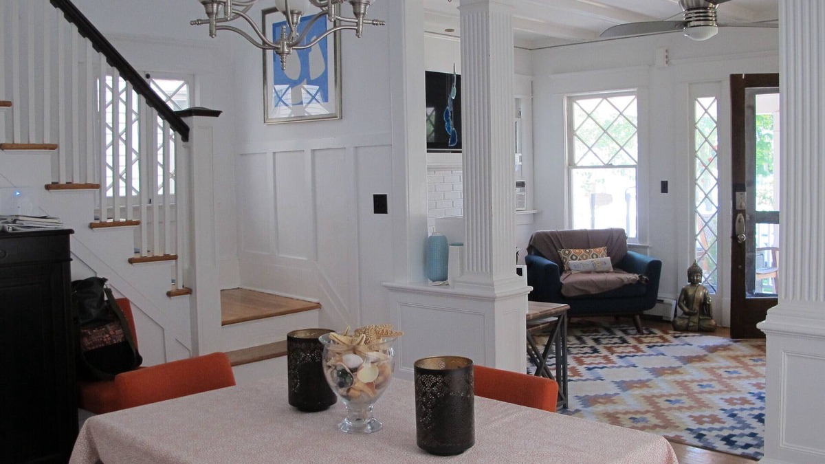 Bradley Beach House | Classic 4BR Charmer 2 Blks to Ocean w/Outdoor Shower in Relaxing Bradley Beach