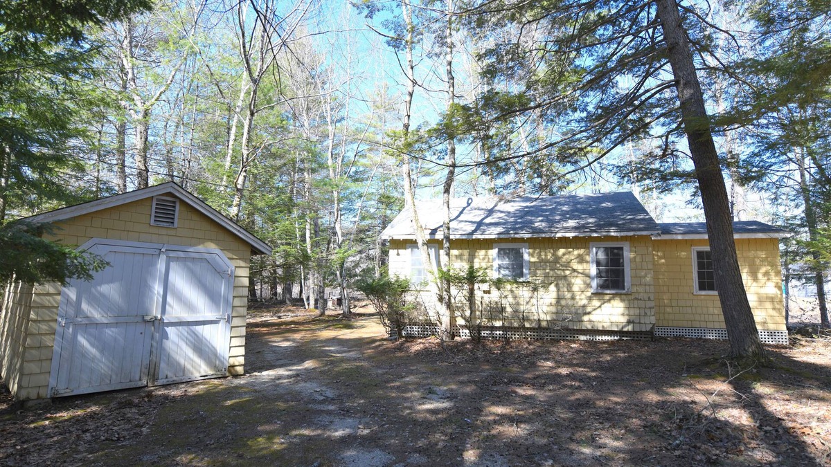 Gray Cabin | Classic Maine camp on Little Sebago Lake. Pet-friendly!