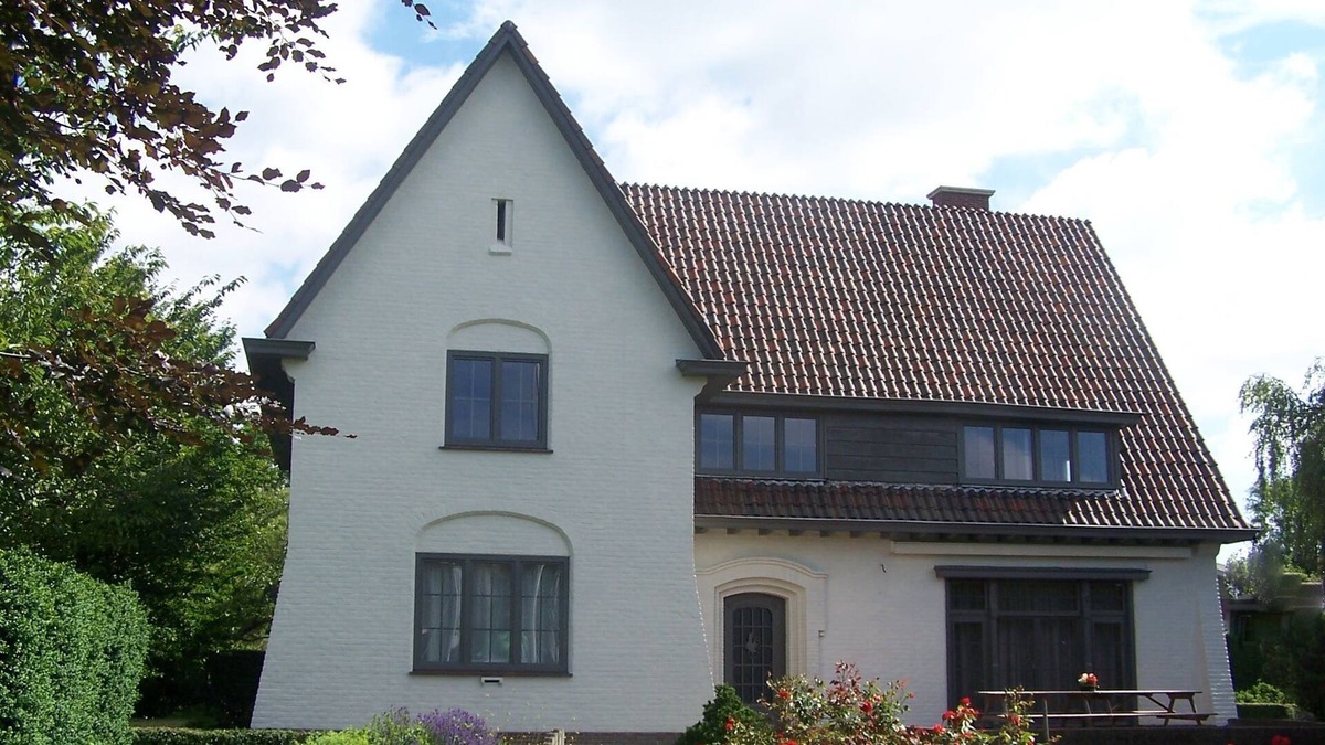 Poperinge Villa | Classic Mansion in Poperinge with Fenced Garden