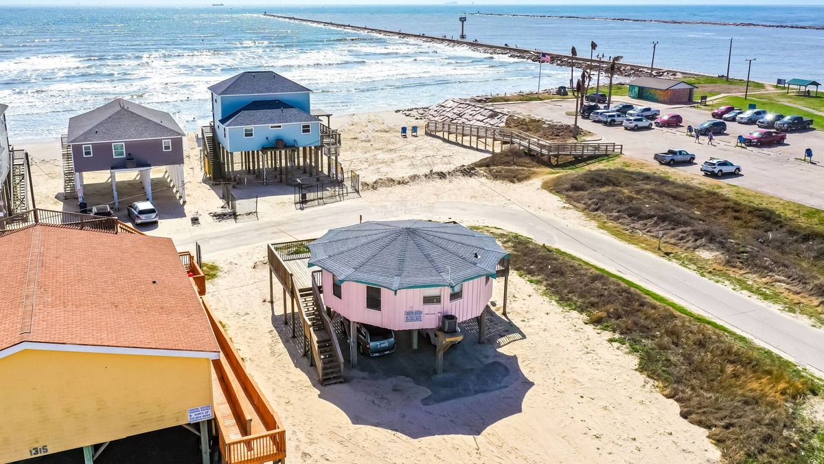 Surfside Beach House | Classic octagon house with excellent beach and jetty views!