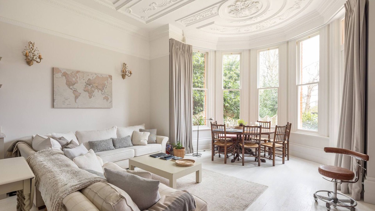 Wimbledon Park Apartment | Classical Purity, by Veeve