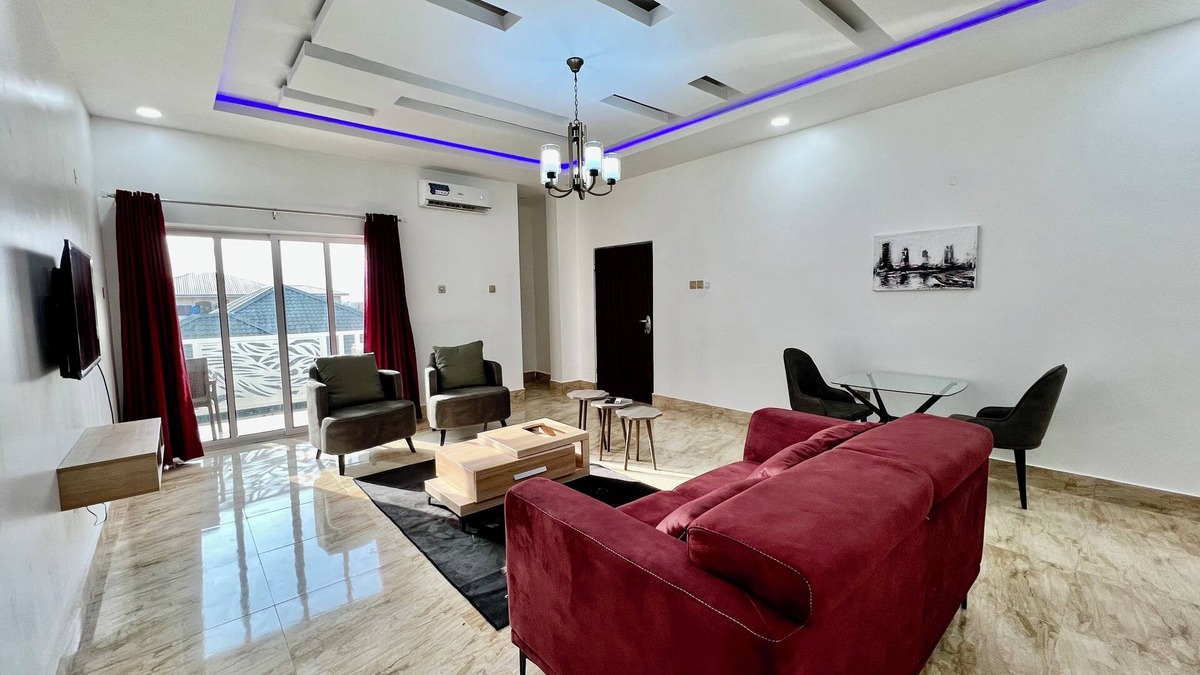 Utako Apartment | CLEAN 1BEDROOM FLAT + 24hrs LIGHT WITH AC + WiFi + KITCHEN