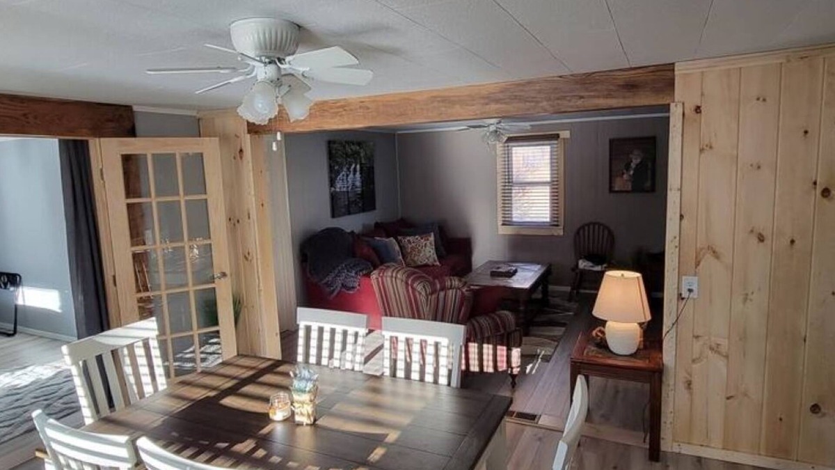 Rockwood House | Clean, crisp, and cozy!