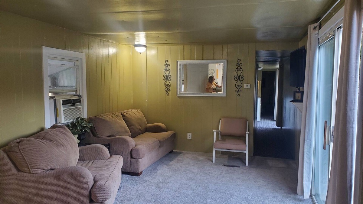 Smyrna House | Clean old single-wide in Sand Lake, MI. Pet Friendly, near White Pine Trail