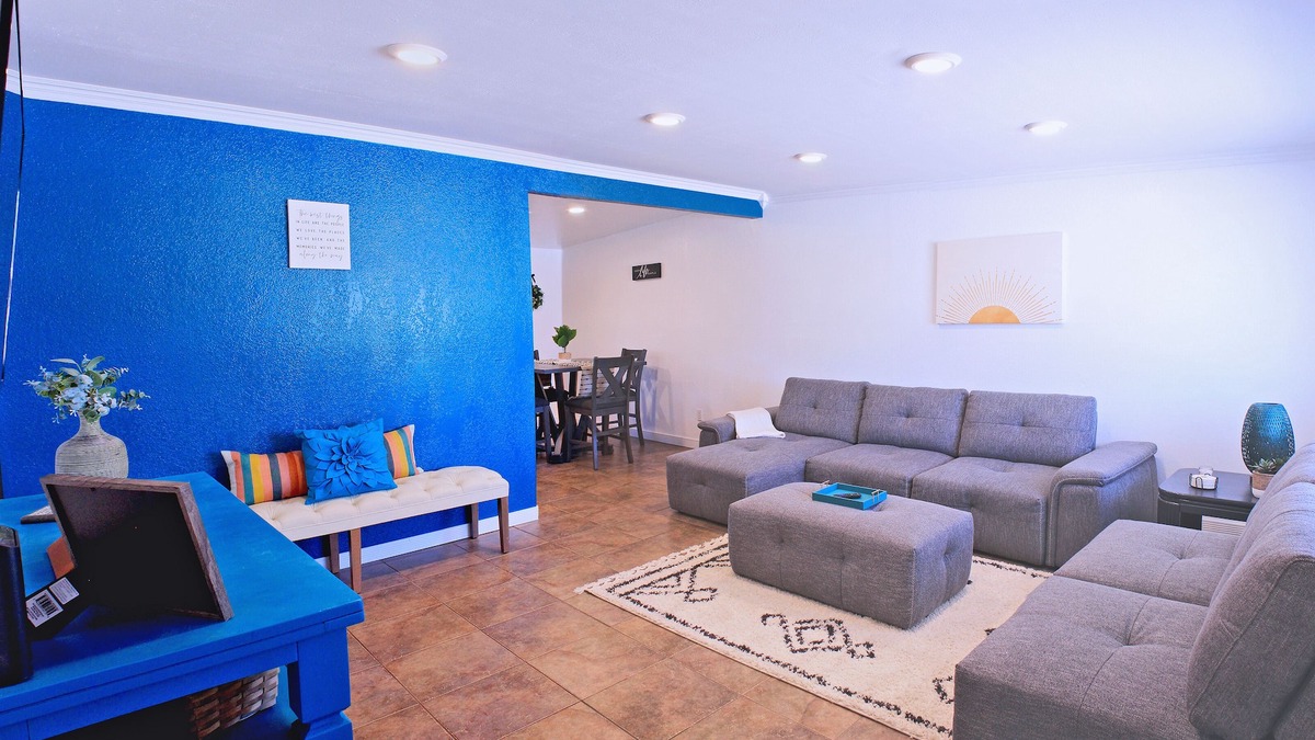 Tucson House | Clean & quiet retreat with private backyard near shopping & trails.