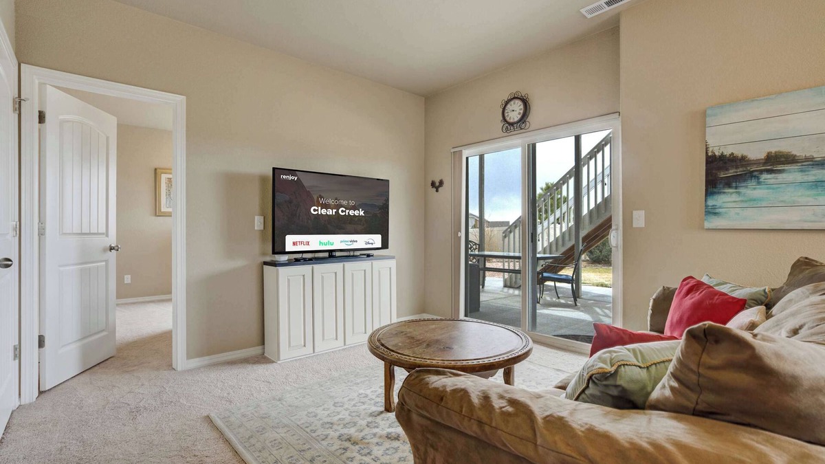 Colorado Springs Apartment | Clear Creek! Cozy Getaway with Private Patio