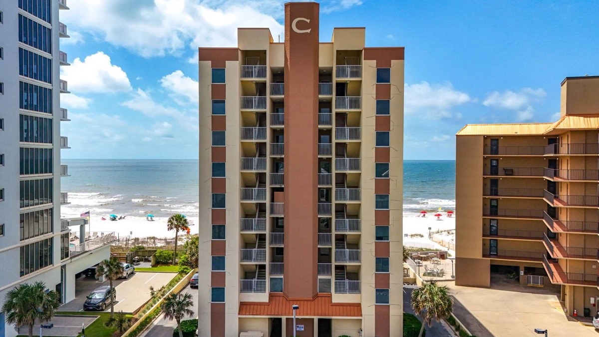 Gulf Shores Condo | Clearwater unit 4C NEW RENTAL & DIRECT BEACHFRONT in GULF SHORES