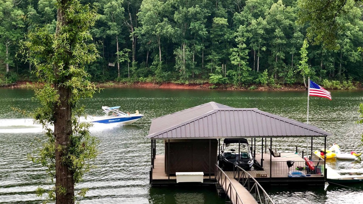 Anderson House | CLEMSON GRADUATION! Beautiful Home on Lake Hartwell. With Dock!